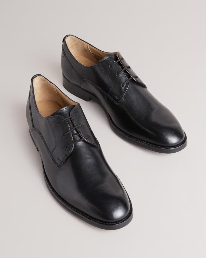 Chaussure Derby Ted Baker Formal Leather Noir Homme | WQW-36543478